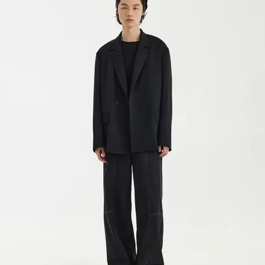 [BUNJANG] YOUTH REBUILD 004 Washed Black Denim Pants / 유스 리빌드 004 데님 팬츠 워시드 블랙