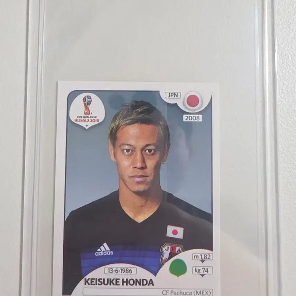 [BUNJANG] 2018 Keisuke Honda Panini World Cup Sticker Card Japan / 2018 혼다 케이스케 파니니 월드컵 스티커 카드 일본