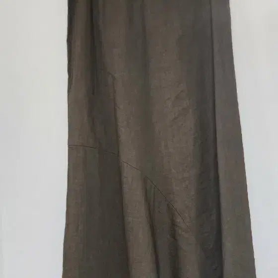 [BUNJANG] Theory Linen Blend Asymmetrical Long Skirt / 띠어리(Theory) 린넨 블렌드 언발 롱 스커트