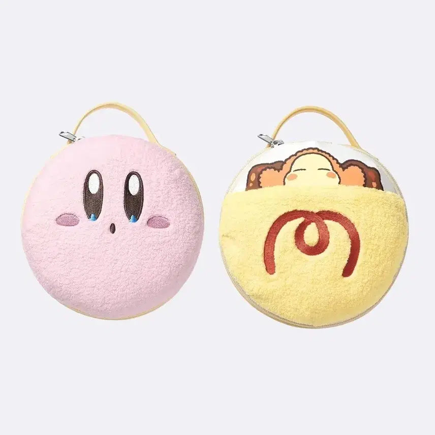 [BUNJANG] Kirby Round Pouch Bag / 별의커비 GU 원형 파우치 가방