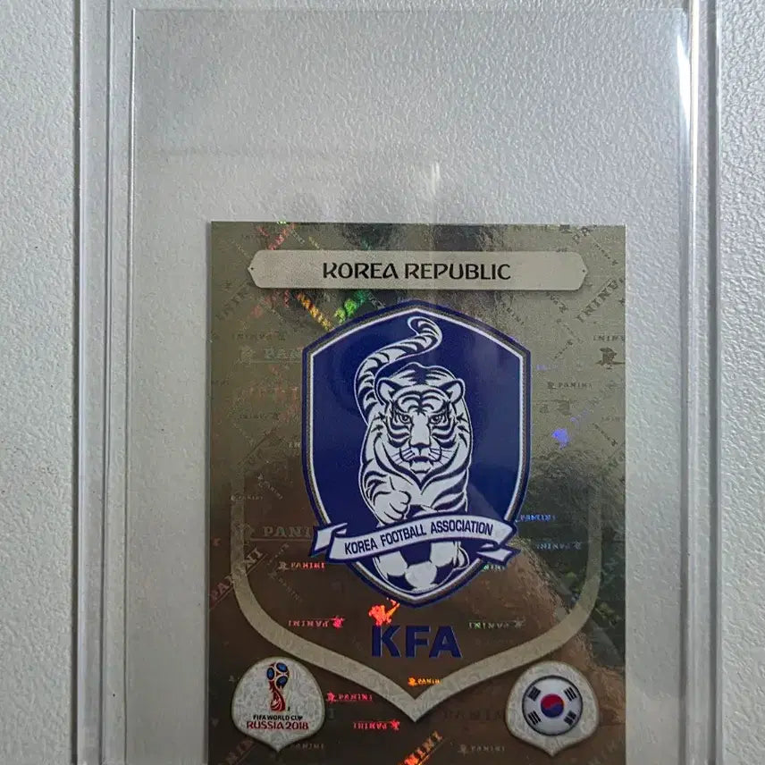 [BUNJANG] Panini 2018 KFA World Cup Sticker Card - South Korea Emblem / 2018 KFA 엠블럼 파니니 월드컵 스티커 카드 대한민국