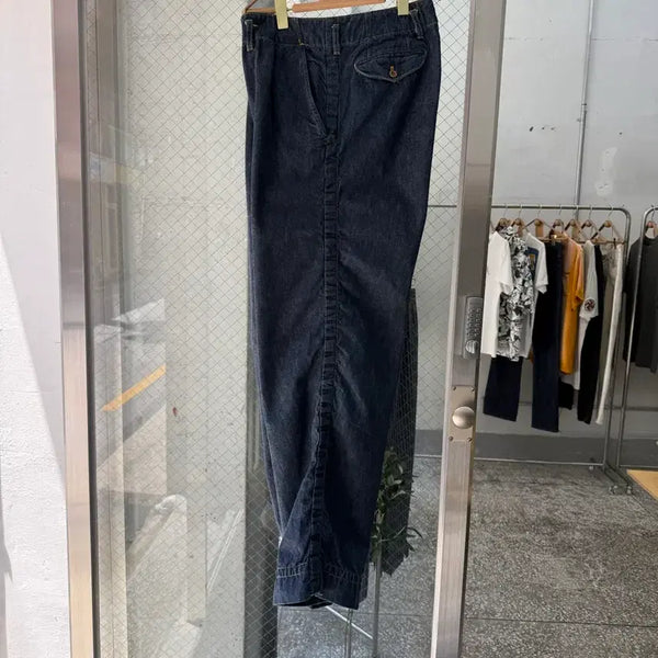 [BUNJANG] kolor Side Shirring Denim Pants / kolor Side Shirring Denim Pants