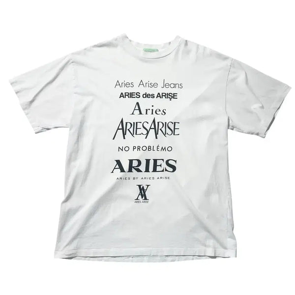 [BUNJANG] Aries Perfume Short Sleeve T-Shirt / [여L-XL] Aries 에리즈 퍼퓸 반팔 티셔츠