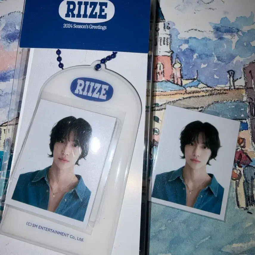 [BUNJANG] RIIZE Wonbin Season's Greetings Photocard Keyring / 라이즈원빈 시즌그리팅굿즈 증명사진 키링