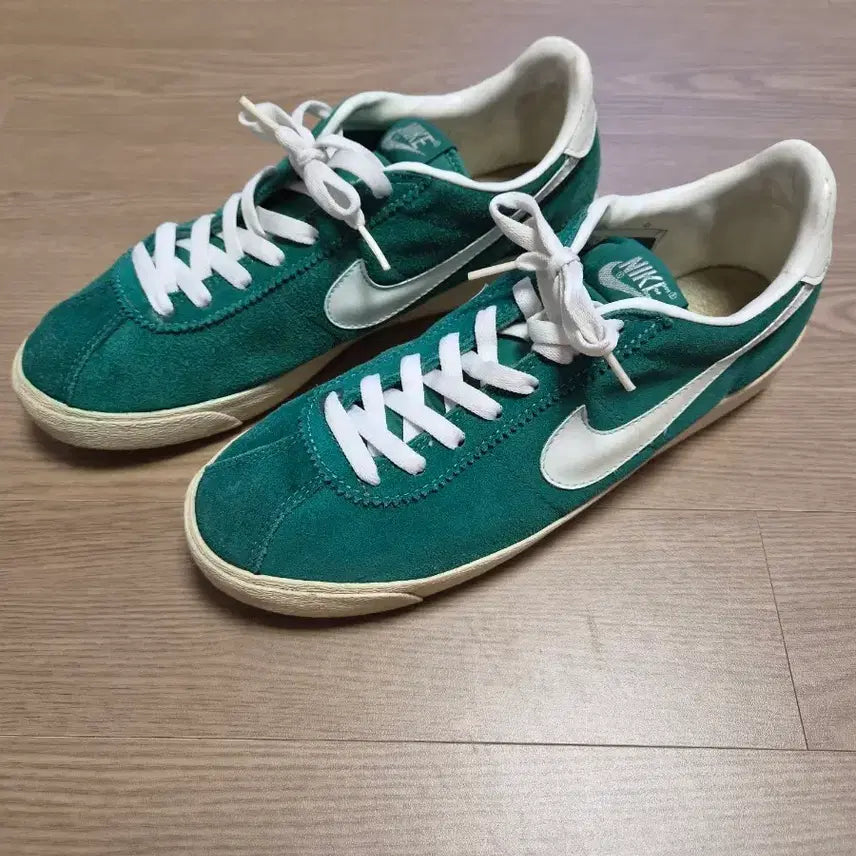 [BUNJANG] Nike 90's Bruin Suede Vintage Sneakers - Green, 270mm / 나이키 90's 빈티지 브루인 스웨이드 그린 270