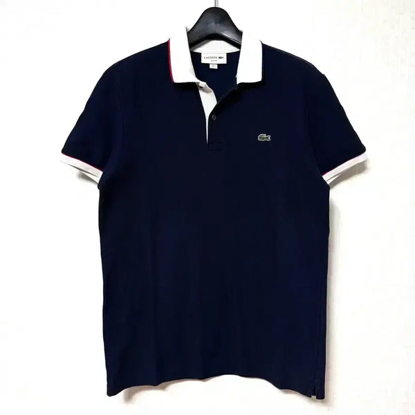 [BUNJANG] Lacoste Short Sleeve Polo Shirt (Size 90) / [S,90]라코스테 카라티 반팔티 곤색 lacoste
