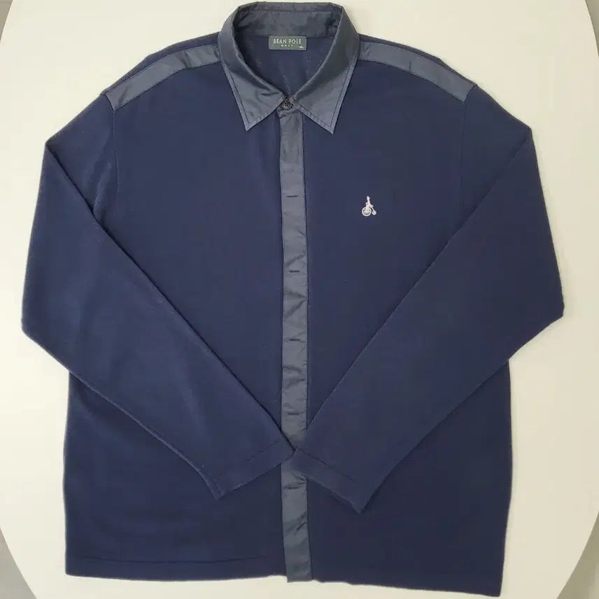 [BUNJANG] Beanpole Golf Knit Shirt Navy / 빈폴 골프 니트셔츠