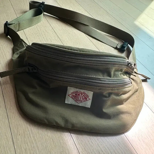 [BUNJANG] DANTON Waist Bag Crossbody Bag Khaki / DANTON 단톤 힙색 크로스백 카키색