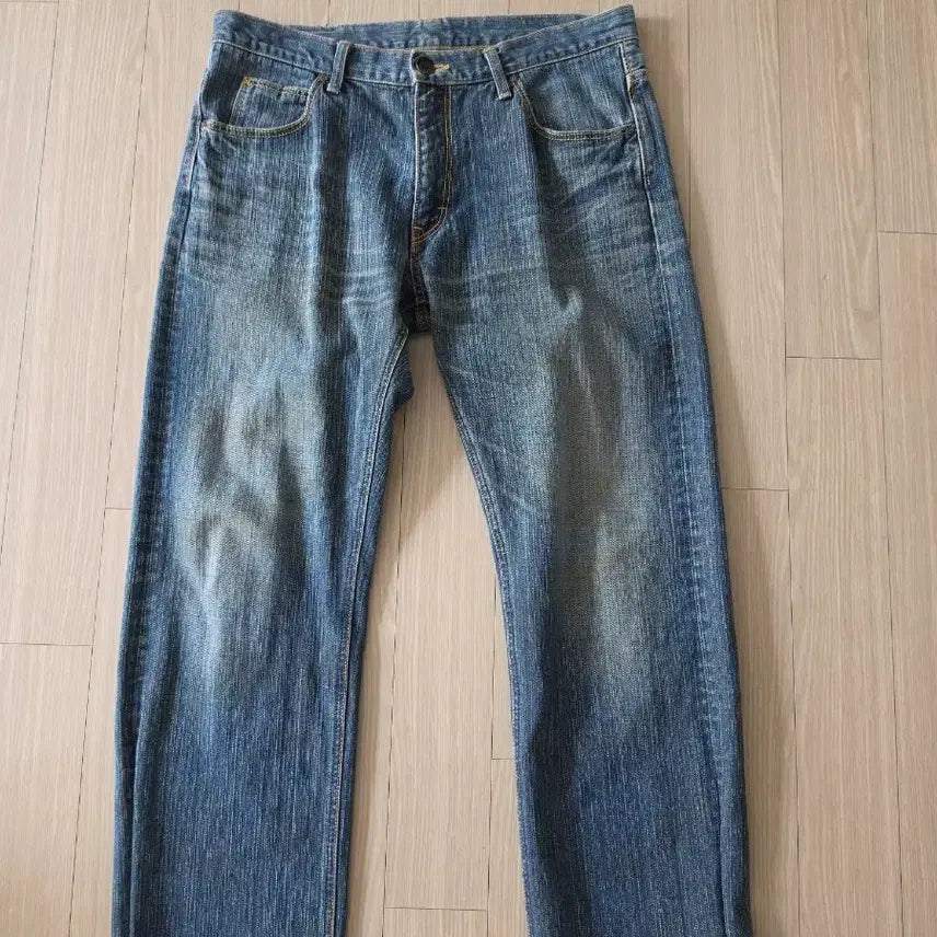 [BUNJANG] Lee Vintage Washed Denim Pants Size 34 / 일본판 LEE 데님 34