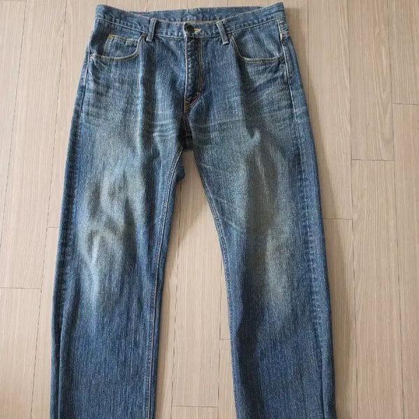 [BUNJANG] Lee Vintage Washed Denim Pants Size 34 / 일본판 LEE 데님 34