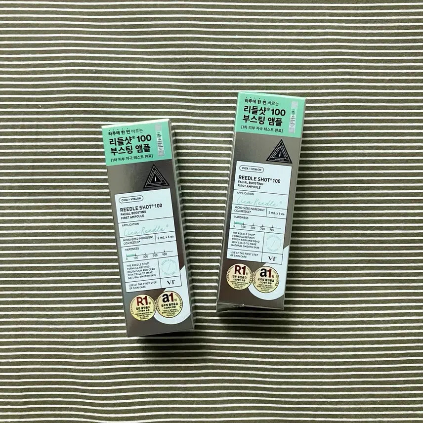 [BUNJANG] VT Cosmetics Ridel Shot 100 Boosting Ampoule Bundle Set / VT 리들샷 100 부스팅 앰플 일괄