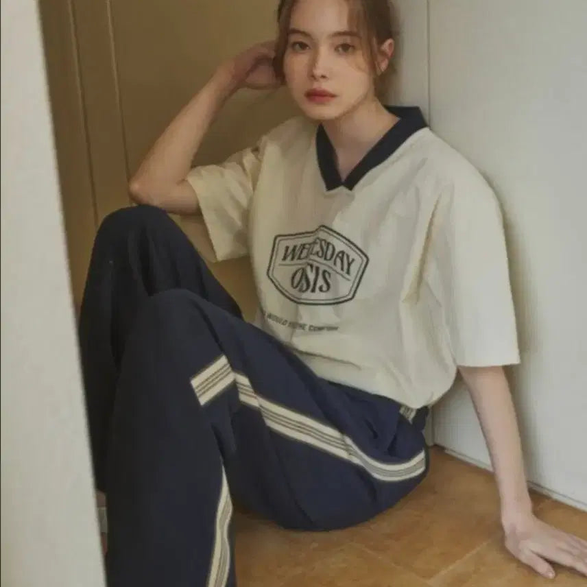 [BUNJANG] Wednesday Oasis Signature Nylon T-Shirt / (새상품) 웬즈데이오아시스 시그니처 나일론 티셔츠