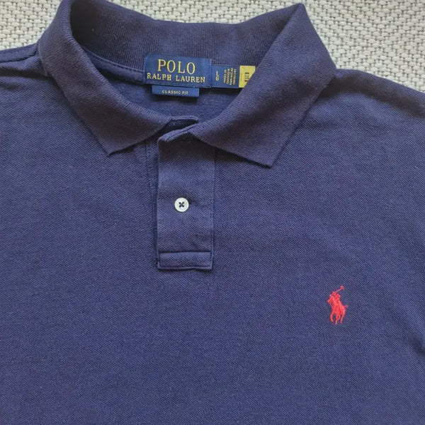 [BUNJANG] Polo Ralph Lauren New Label Pique Shirt - L / 폴로 랄프로렌 피케셔츠 신형라벨 L