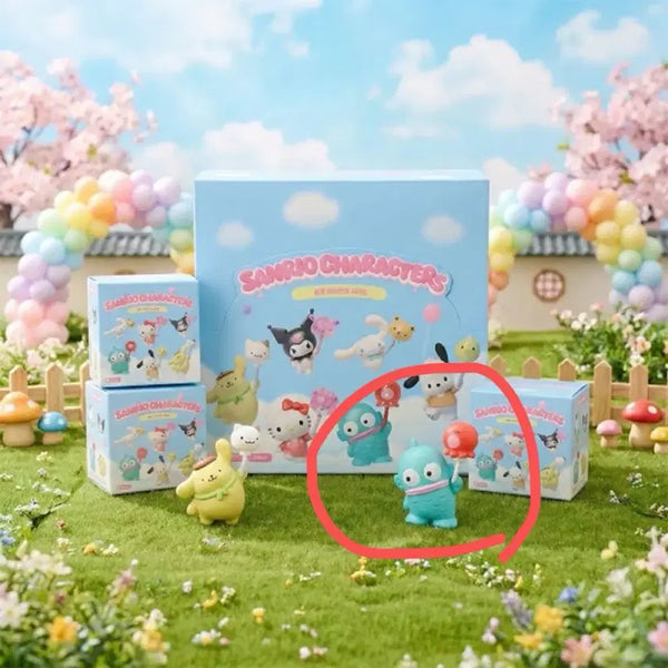 [BUNJANG] Sanrio Balloon Adventure Random Figure Keychain (Hangyodon) / 산리오 벌룬 어드벤처 랜덤 피규어 키링 (한교동)