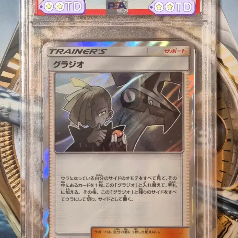 [BUNJANG] Pokemon Card 2019 Japanese Gladeon Holo TR PSA 10 Graded Card / 포켓몬카드 PSA10 등급카드 2019 일본판 글라디오 홀로 TR