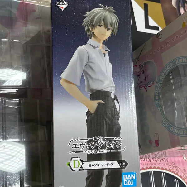 [BUNJANG] Ichiban Kuji Evangelion Unit-01 Berserk Mode Nagisa Kaoru School Uniform Figure / 에반게리온 제일복권 초호기 폭주D상 나기사 카오루 교복 피규어 이치방쿠지