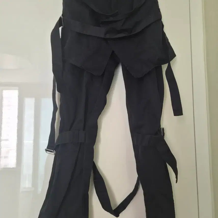 [BUNJANG] Mad Punk Bondage Skirt Pants / 매드펑크 본디지 치마바지
