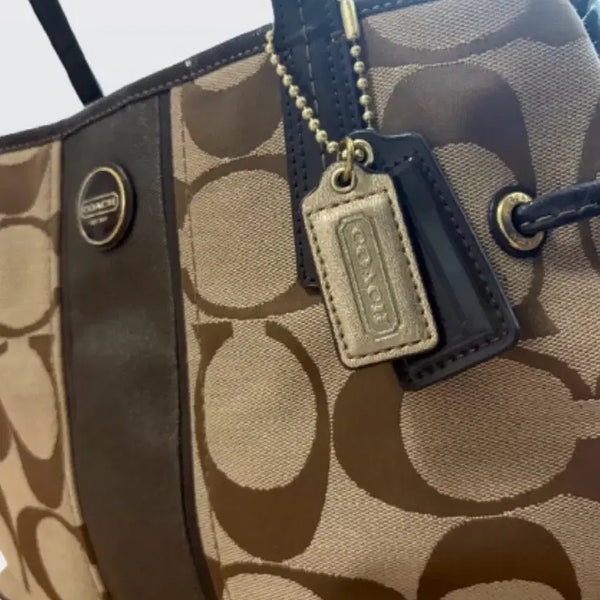[BUNJANG] Coach Signature Tote Bag / 코치 시그니처 토트백