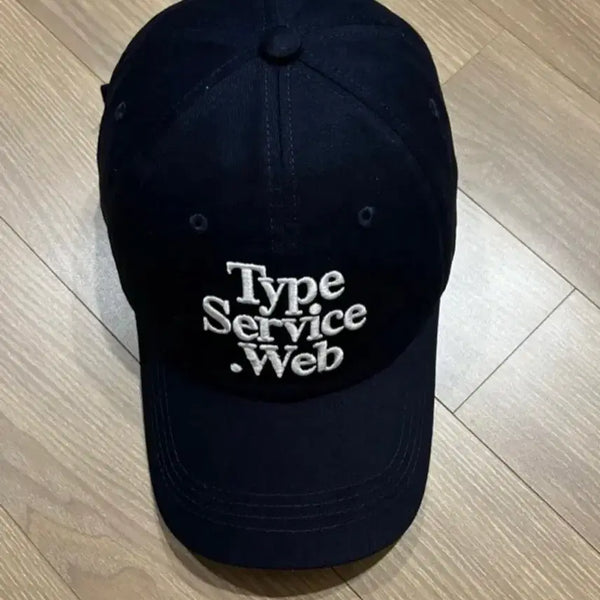 [BUNJANG] Typeservice Navy Cotton Cap / 타입서비스 모자 / 타입서비스 볼캡 / 네이비