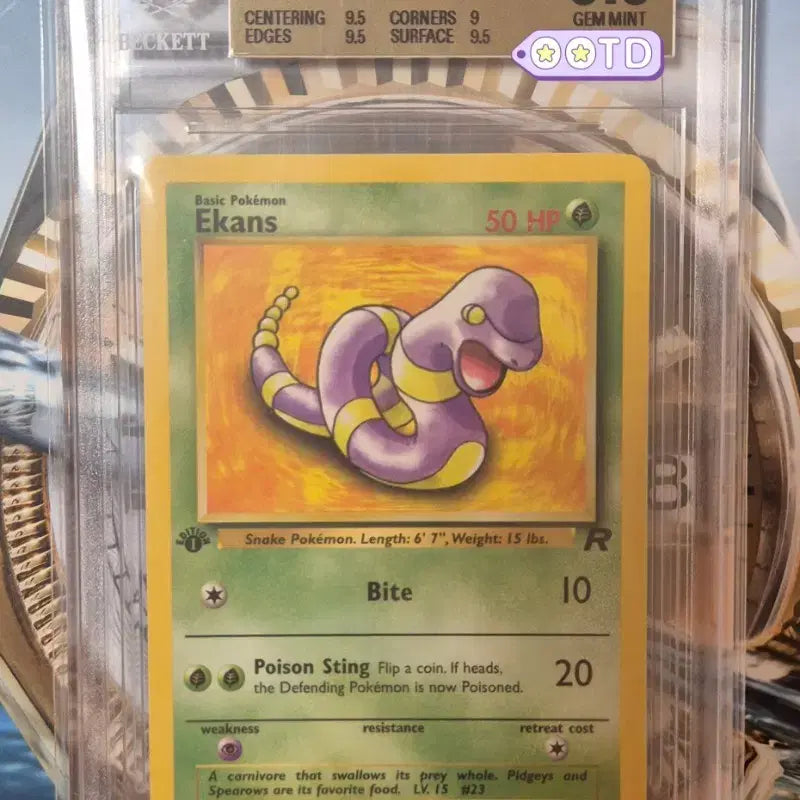 [BUNJANG] Pokemon TCG 2000 Team Rocket #A1 Abomasnow 1st Edition BGS 9.5 North American Version / 1st edition 초판 BGS9.5 2000 북미판 포켓몬카드 아보
