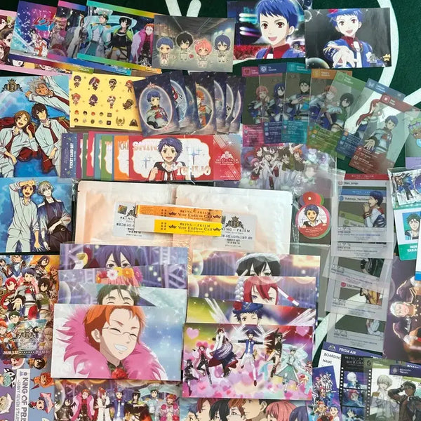 [BUNJANG] King of Prism Preiser Edels / All Stars Film Lucky Draw Bundle Set / 킹프리 애블유 싸인 스티커 , 올스타즈 영화 필름 특전 등 일괄판매
