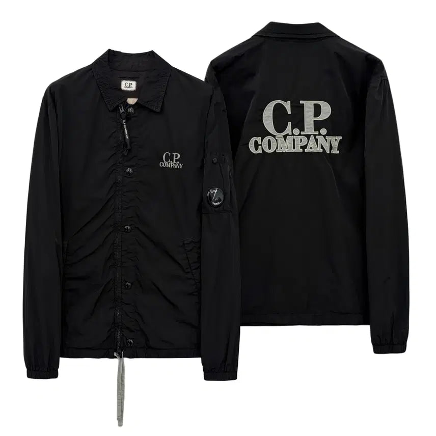 [BUNJANG] CP Company Graphic Zip-Up Overshirt 20CMOS007A / [새상품정품] CP컴퍼니 그래픽 지퍼 집업 오버셔츠 20CMOS007A