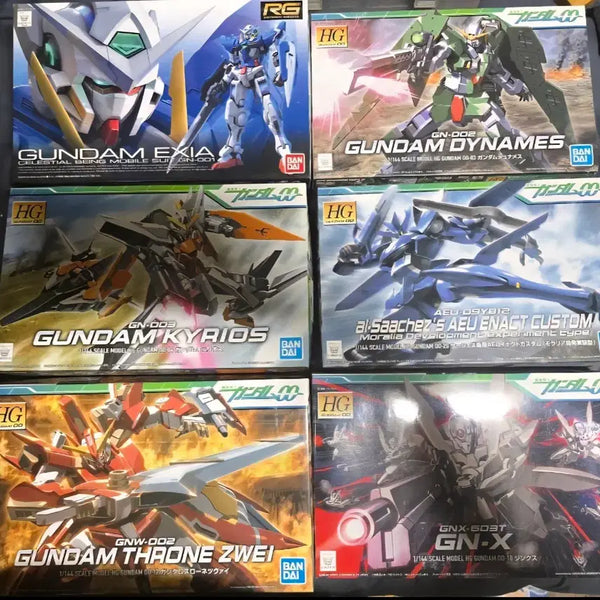 [BUNJANG] Gundam 00 Gunpla 11-Piece Bundle Set / 건담 더블오 건프라 일괄 판매