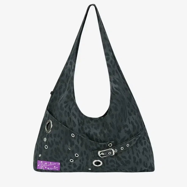 [BUNJANG] Yeomim Layout Bag Leopard Charcoal New / 여밈 레이아웃백 leopard charcoal 새상품