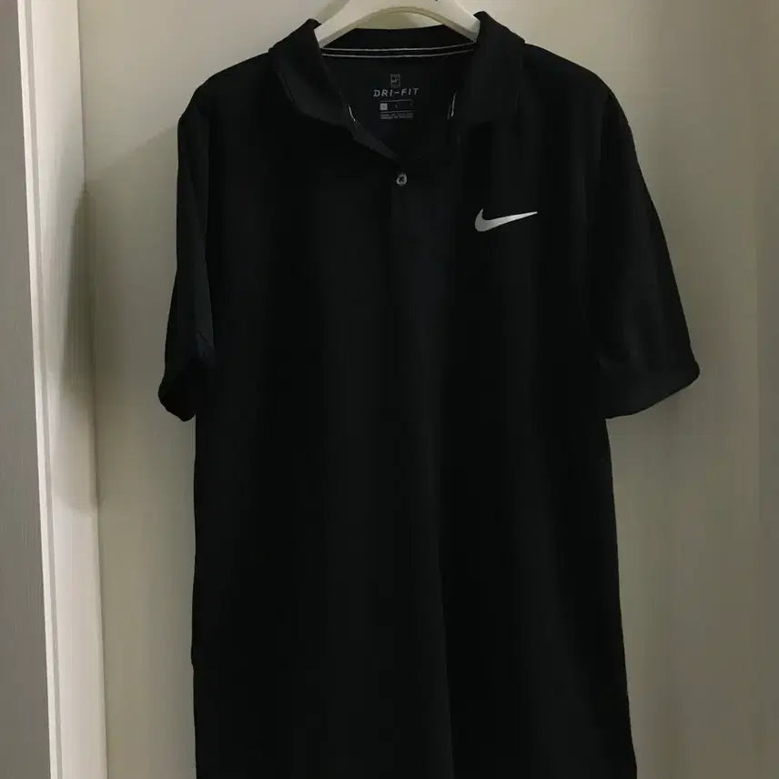 [BUNJANG] Nike Dri-FIT Short-Sleeve Polo Shirt Black L / 나이키 드라이핏 반팔 폴로티 블랙 L