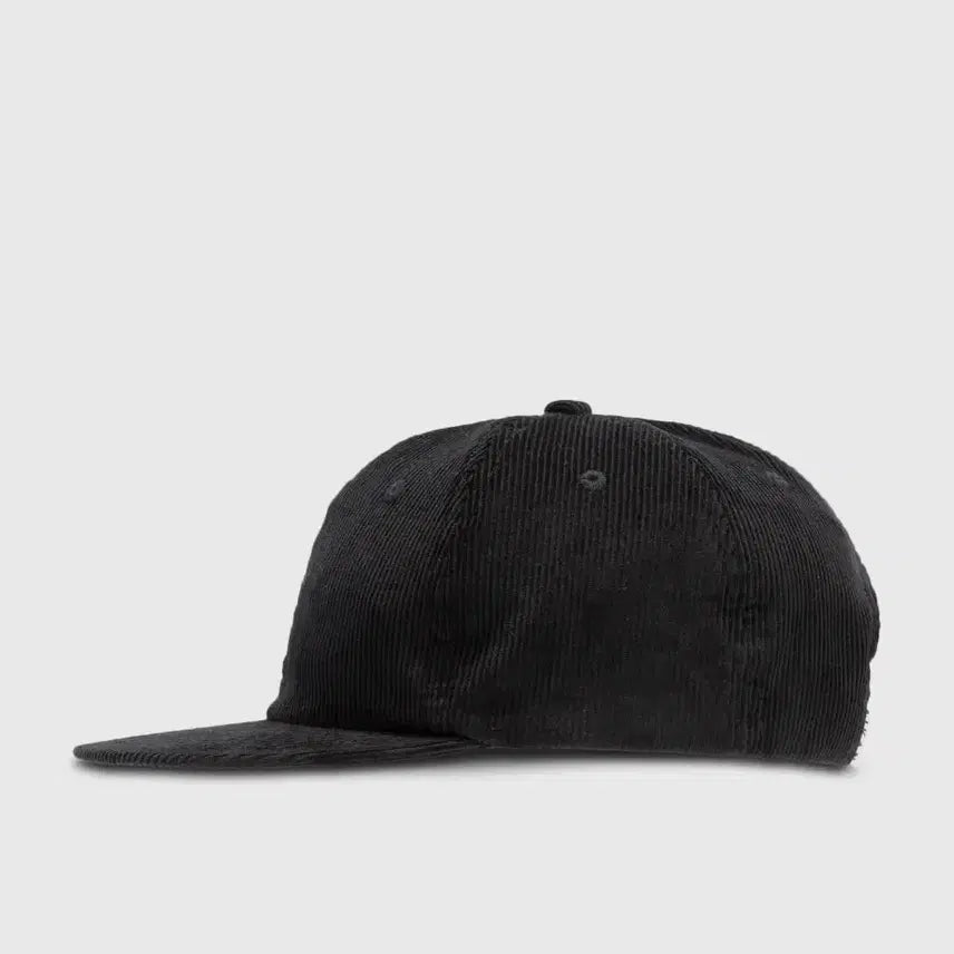 [BUNJANG] TAIKAN Plain Corduroy Ball Cap Black / TAIKAN 타이칸 무지 코듀로이 볼캡 스냅백 모자 블랙