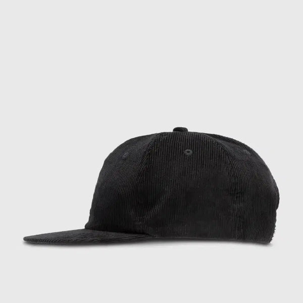[BUNJANG] TAIKAN Plain Corduroy Ball Cap Black / TAIKAN 타이칸 무지 코듀로이 볼캡 스냅백 모자 블랙
