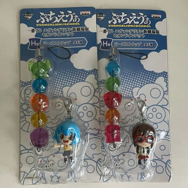 [BUNJANG] Evangelion Figure Buchi Biz Strap Rei Bundle Set / 에반게리온 피규어 푸치 비즈스트랩 레이일괄
