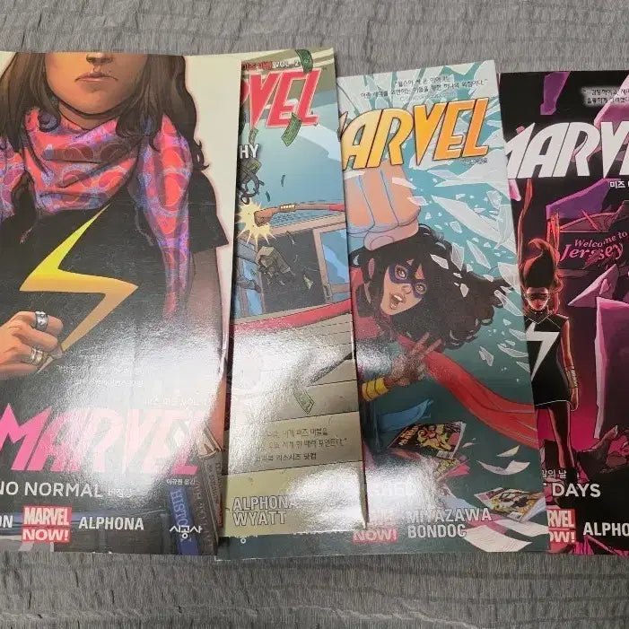 [BUNJANG] Ms. Marvel Complete Volume 1-4 Set / 미즈 마블 4권 세트