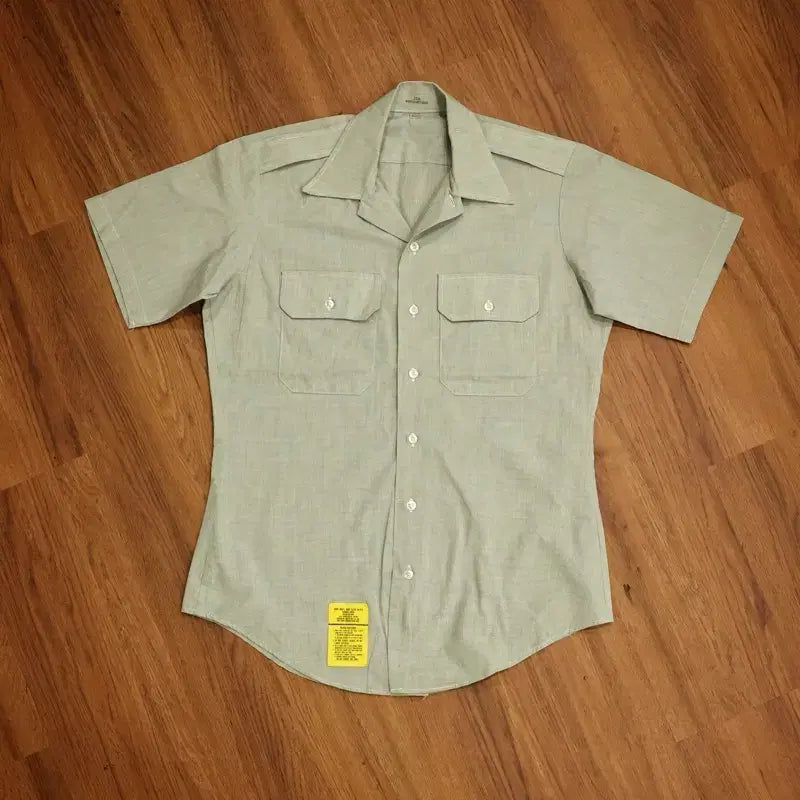 [BUNJANG] 1988 U.S. Army Green Short Sleeve Shirt / 80년대 미군 아미 그린 반팔 셔츠 판매