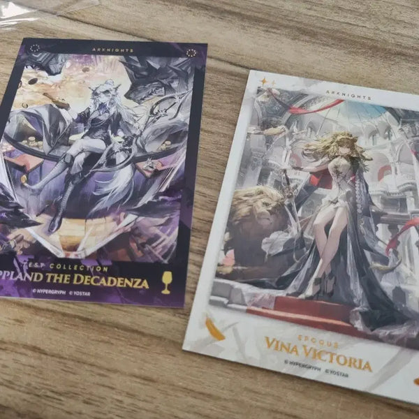 [BUNJANG] Arknights Korea YoStar Skin Collection Card - Bena Victoria / 명일방주 한국 요스타 스킨컬렉션 카드 비나 빅토리아