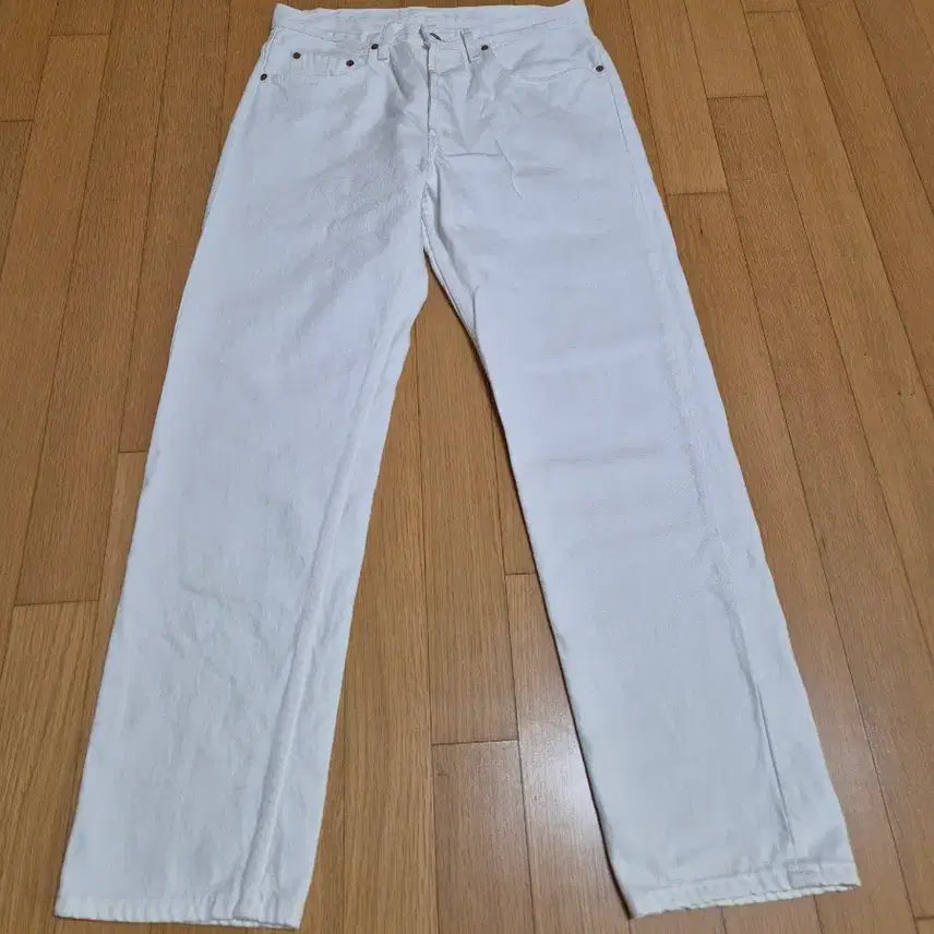 [BUNJANG] 80s Levi's 501 Blank Tab White Jeans / 80s 리바이스 501 블랭크탭 화이트진
