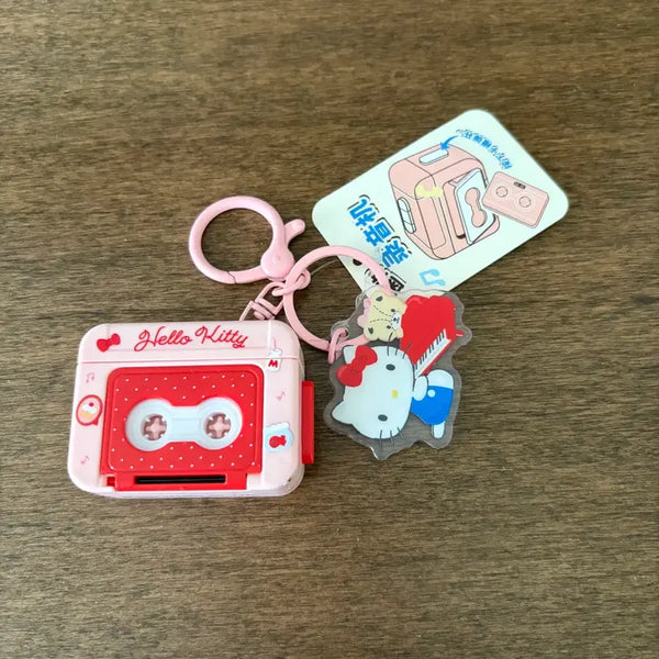 [BUNJANG] Hello Kitty Cassette Tape Keychain / 키티 카세트테이프 키링