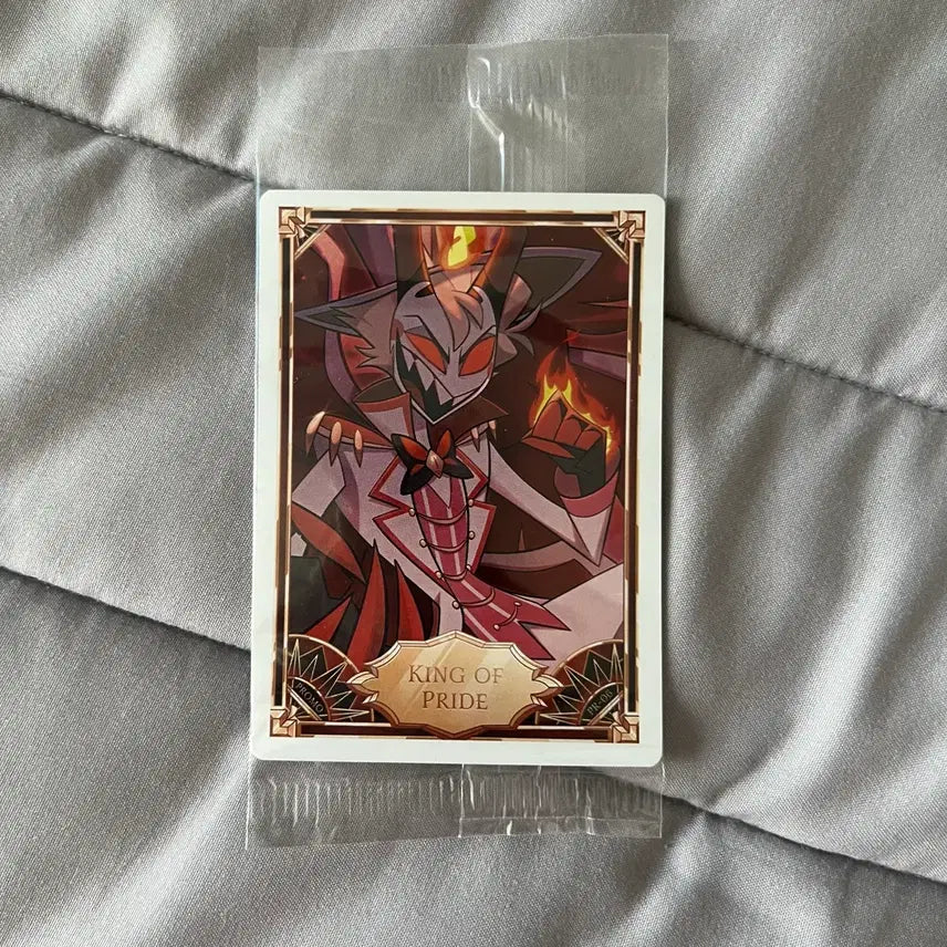 [BUNJANG] Hazbin Hotel Lucifer Morningstar Promo Card / 해즈빈 호텔 트레카 루시퍼 모닝스타 프로모 카드
