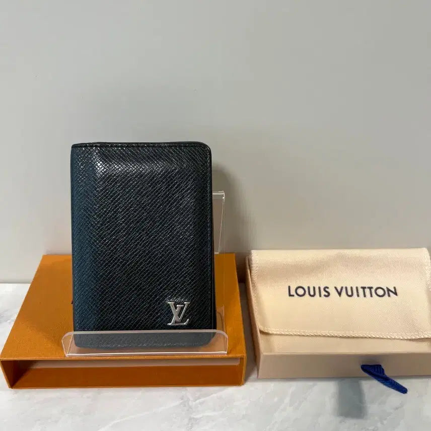 [BUNJANG] Louis Vuitton Taiga Pocket Organizer Wallet / 루이비통 타이가 포켓 오거나이저 지갑