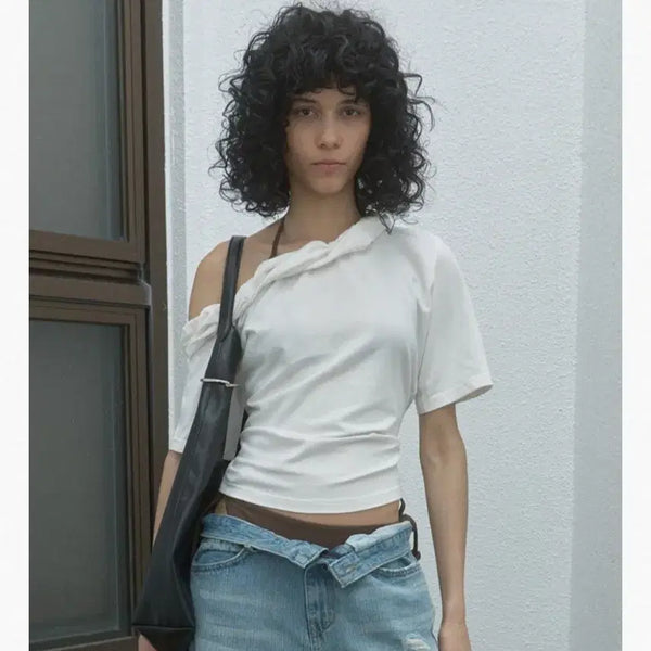 [BUNJANG] Ki.Jun Off-Shoulder Top Size S / Ki.Jun 오프숄더 탑 S사이즈(새상품)