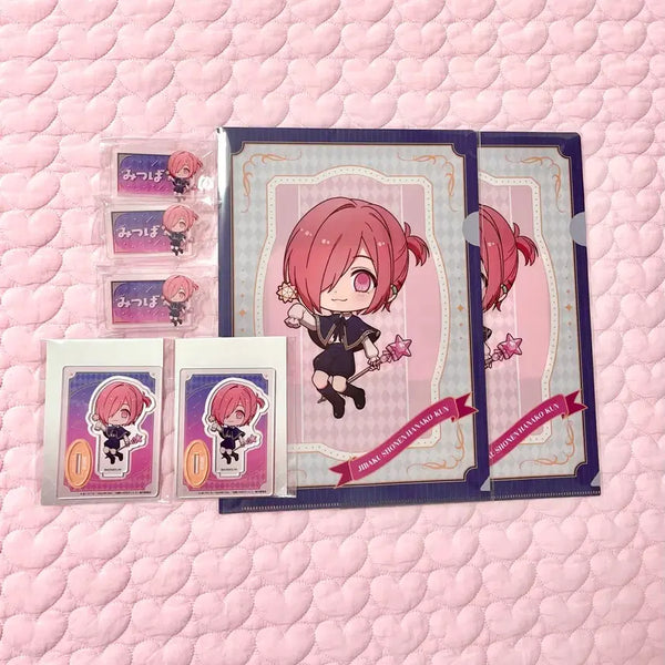 [BUNJANG] Toilet-Bound Hanako-kun Mitsuba Sousuke Wizard Series Acrylic Name Clip File / 지박소년 하나코군 미츠바 소스케 마법사 시리즈 네임클립 파일 아크릴