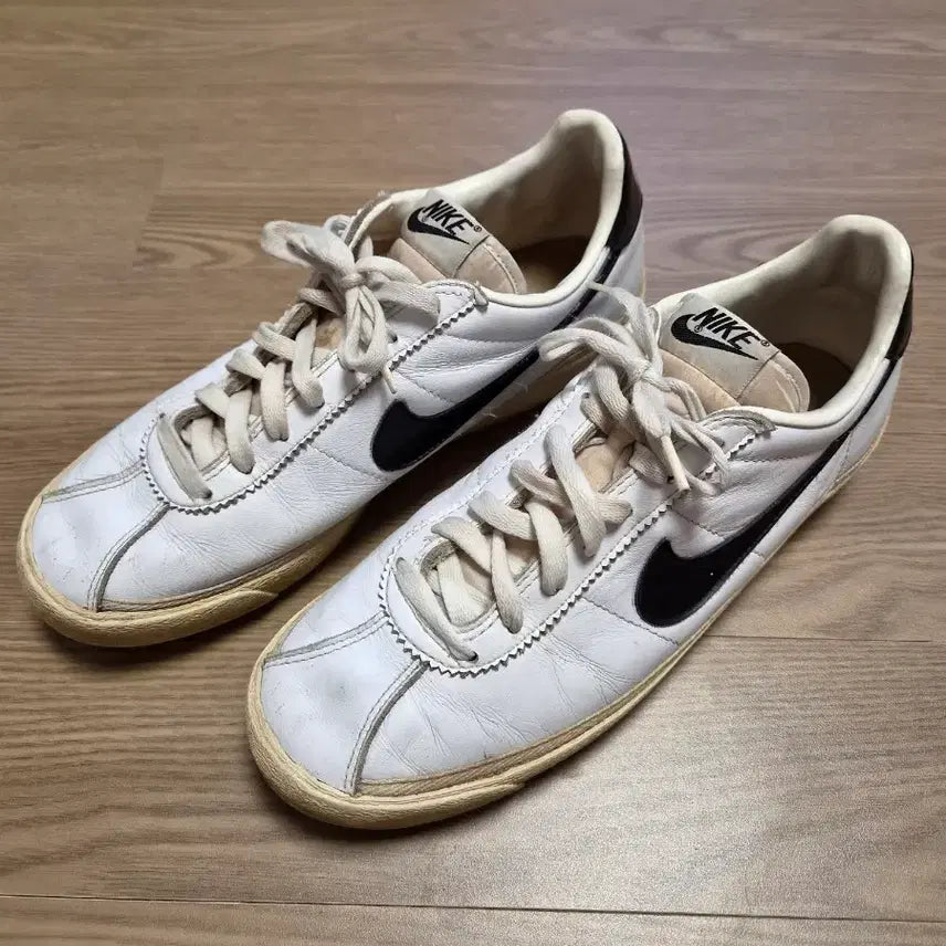 [BUNJANG] Nike Bruin Vintage 90's White/Black 270 / 나이키 90's 빈티지 브루인 흰검 270
