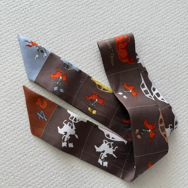 [BUNJANG] Hermès Parade Twilly Scarf / 에르메스 파라드 트윌리 스카프