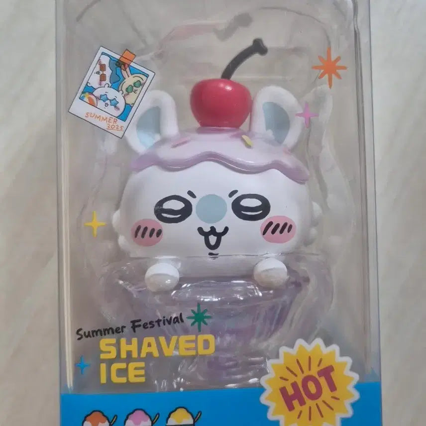 [BUNJANG] Chiikawa Momonga Shirokuma Bingsu Figure / 치이카와 미니소 모몽가 빙수 피규어