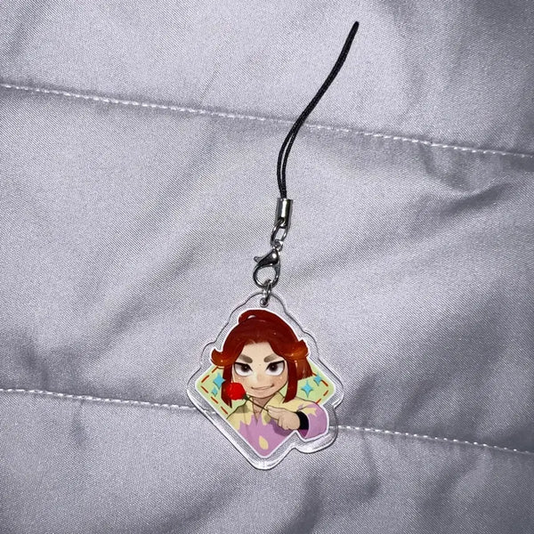 [BUNJANG] Taira no Takiyashamaru Nintama Unofficial Goods Keychain / 닌타마 타이라노 타키야샤마루 비공식 굿즈 키링