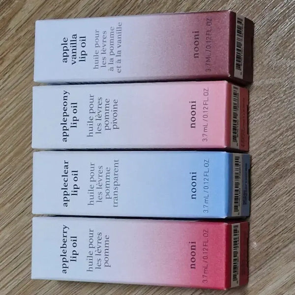 [BUNJANG] Nuii Apple Lip Oil (4 Types) / (새상품) 누니 애플 립 오일 4종