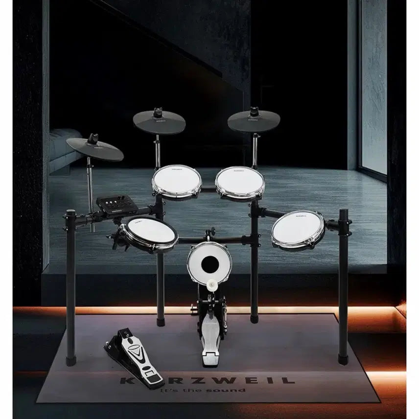 [BUNJANG] Kurzweil KED-Starter Electronic Drum Set / 영창 커즈와일 KED-스타터 전자드럼(한달 씀)+악보대+빅퍼스 스틱