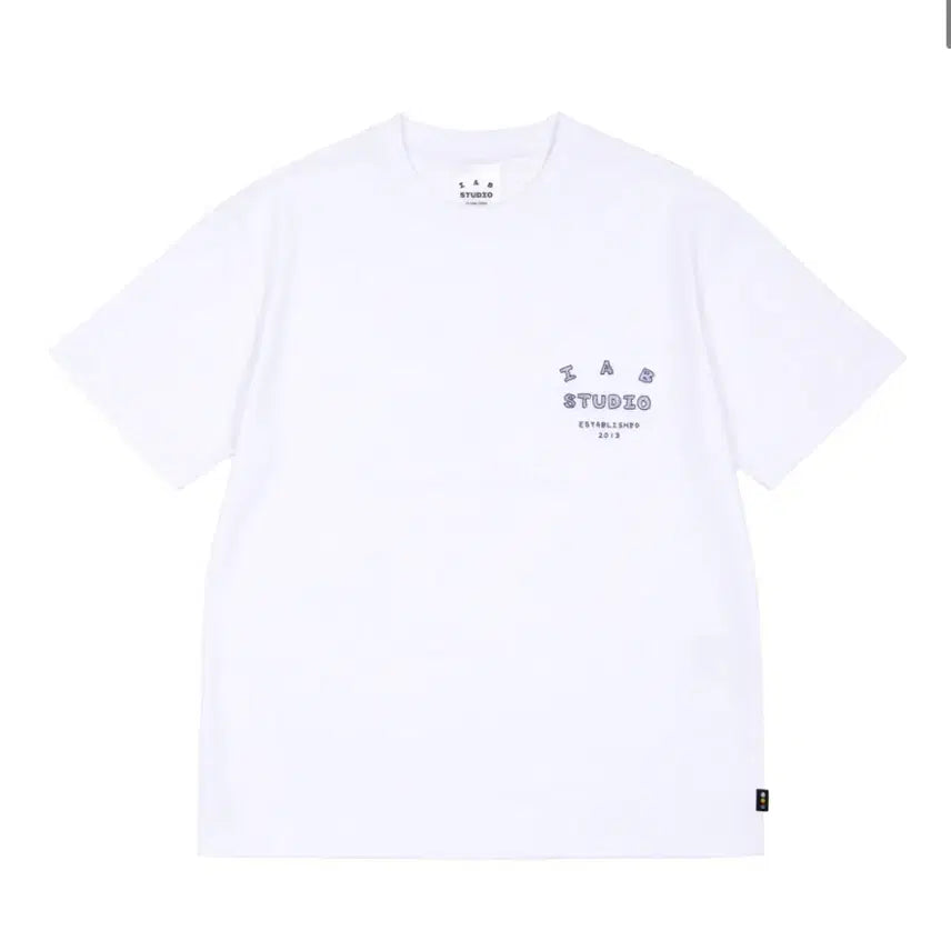 [BUNJANG] IAB Studio Sketch T-Shirt White / 아이앱 스튜디오 스케치 티셔츠 화이트