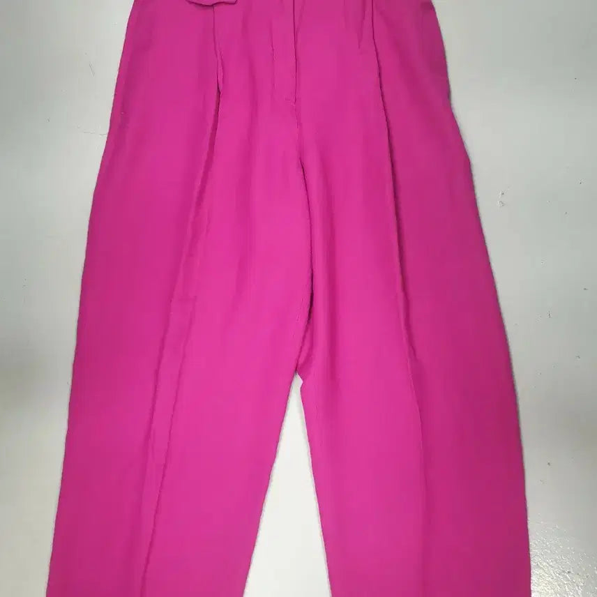 [BUNJANG] COS Pink Wide Pin Tuck Slacks EUR 42 / COS 핑크 와이드 핀턱 슬랙스 EUR 42