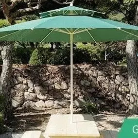 [BUNJANG] Extra Large 220cm Diameter 2-Tier Parasol for Camping and Beach / [미개봉-무료배송] 지름 220cm 특대형 2단 파라솔 캠핑 비치 그늘막